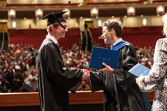 Convocation of the College of Education and Human Development in the I-Center.