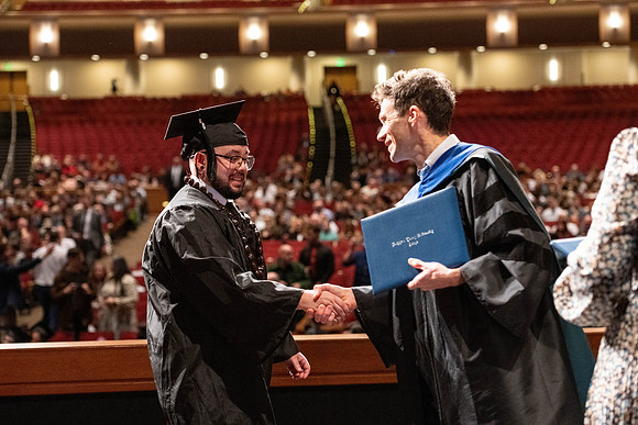 Convocation of the College of Education and Human Development in the I-Center.