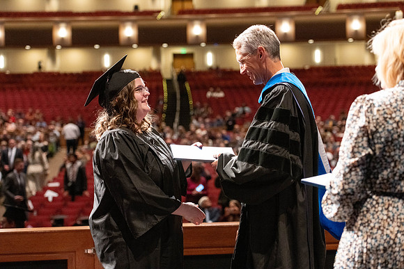 Convocation of the College of Education and Human Development in the I-Center.