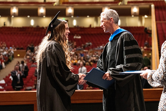Convocation of the College of Education and Human Development in the I-Center.