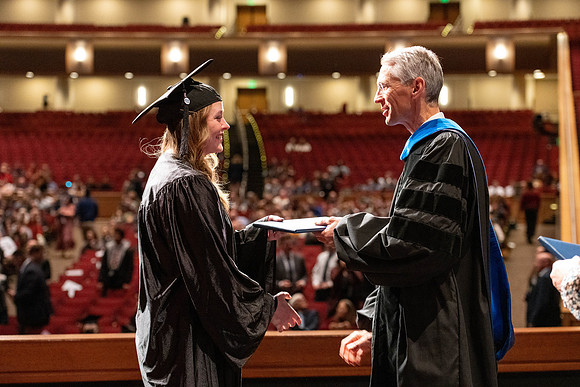 Convocation of the College of Education and Human Development in the I-Center.