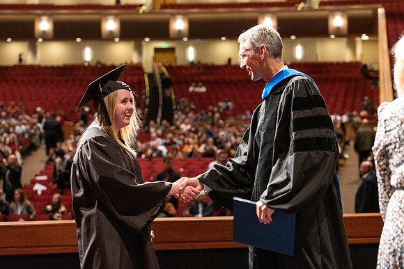 Convocation of the College of Education and Human Development in the I-Center.