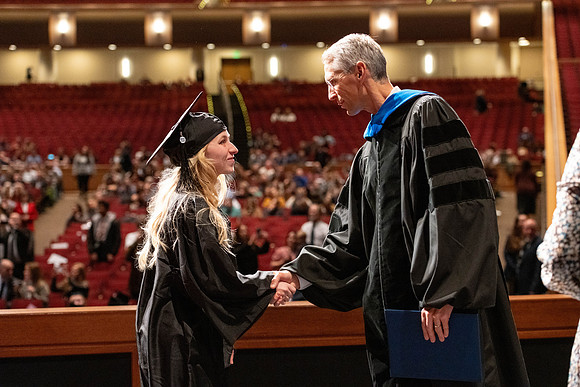 Convocation of the College of Education and Human Development in the I-Center.