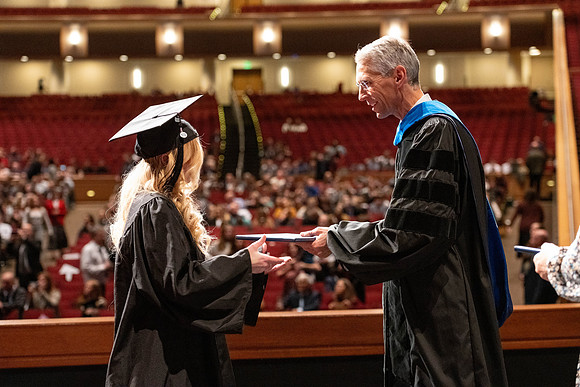 Convocation of the College of Education and Human Development in the I-Center.