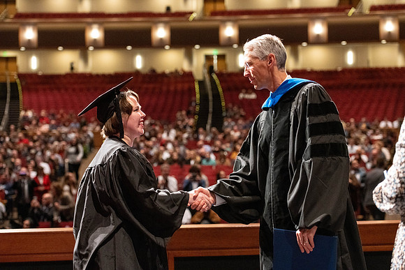 Convocation of the College of Education and Human Development in the I-Center.