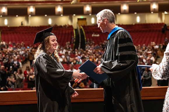 Convocation of the College of Education and Human Development in the I-Center.