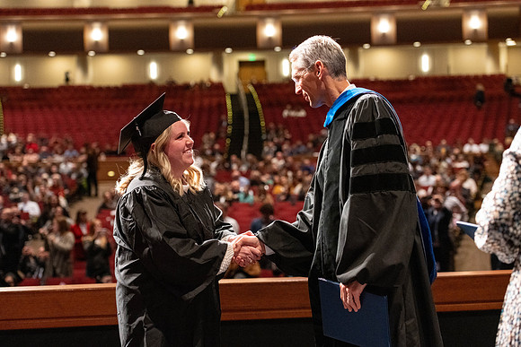 Convocation of the College of Education and Human Development in the I-Center.