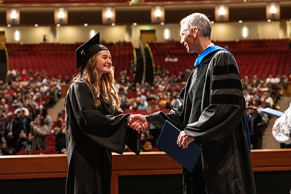 Convocation of the College of Education and Human Development in the I-Center.