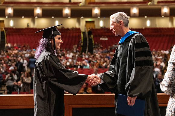 Convocation of the College of Education and Human Development in the I-Center.