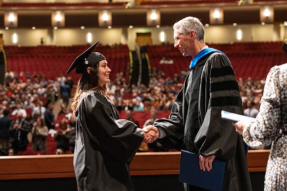 Convocation of the College of Education and Human Development in the I-Center.