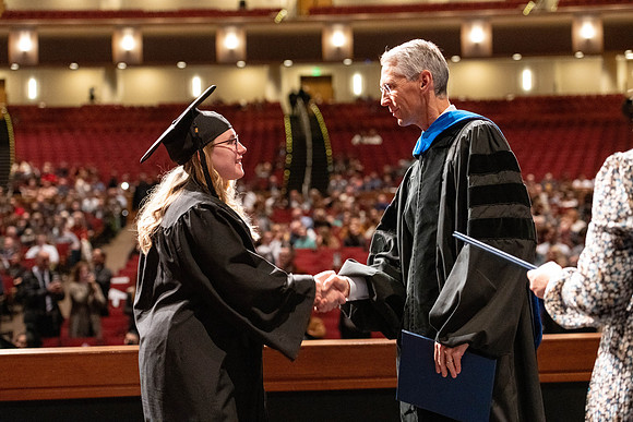 Convocation of the College of Education and Human Development in the I-Center.