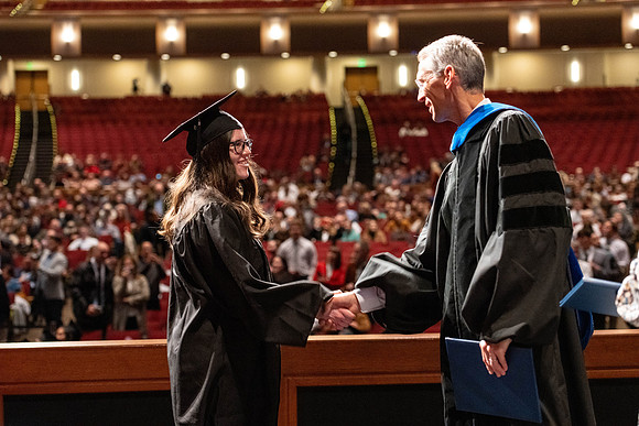 Convocation of the College of Education and Human Development in the I-Center.