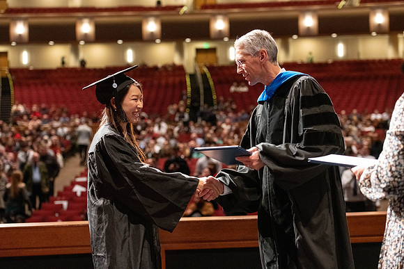 Convocation of the College of Education and Human Development in the I-Center.