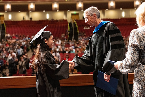 Convocation of the College of Education and Human Development in the I-Center.
