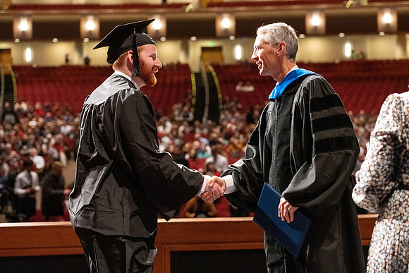 Convocation of the College of Education and Human Development in the I-Center.