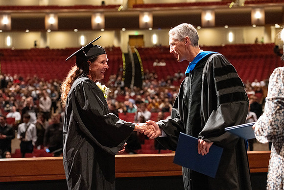 Convocation of the College of Education and Human Development in the I-Center.