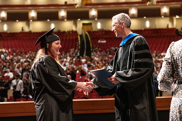 Convocation of the College of Education and Human Development in the I-Center.