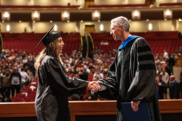 Convocation of the College of Education and Human Development in the I-Center.