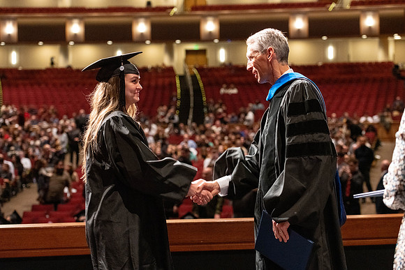 Convocation of the College of Education and Human Development in the I-Center.