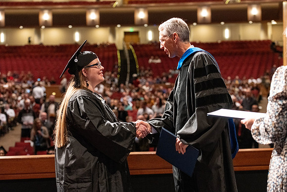 Convocation of the College of Education and Human Development in the I-Center.