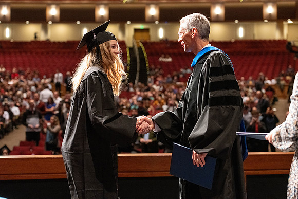Convocation of the College of Education and Human Development in the I-Center.