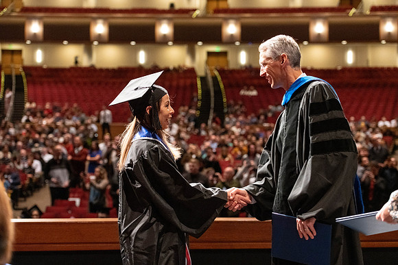 Convocation of the College of Education and Human Development in the I-Center.