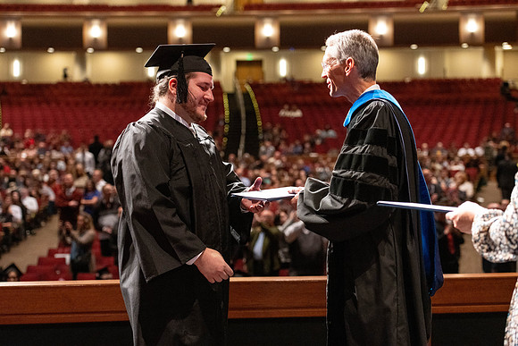 Convocation of the College of Education and Human Development in the I-Center.