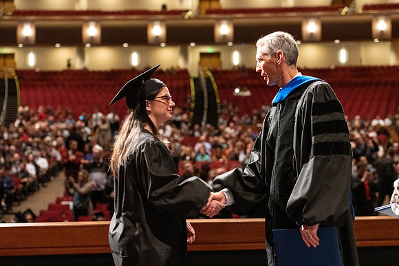 Convocation of the College of Education and Human Development in the I-Center.