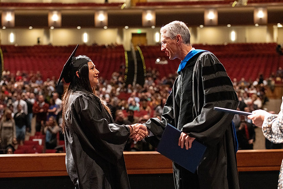 Convocation of the College of Education and Human Development in the I-Center.