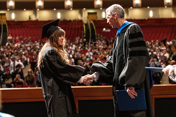 Convocation of the College of Education and Human Development in the I-Center.