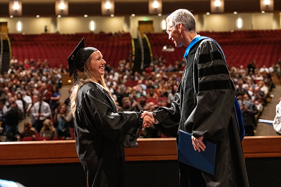 Convocation of the College of Education and Human Development in the I-Center.