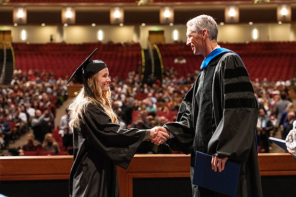 Convocation of the College of Education and Human Development in the I-Center.