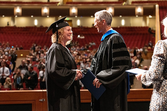 Convocation of the College of Education and Human Development in the I-Center.