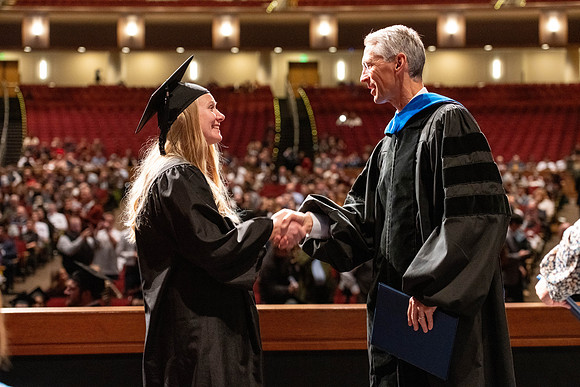 Convocation of the College of Education and Human Development in the I-Center.