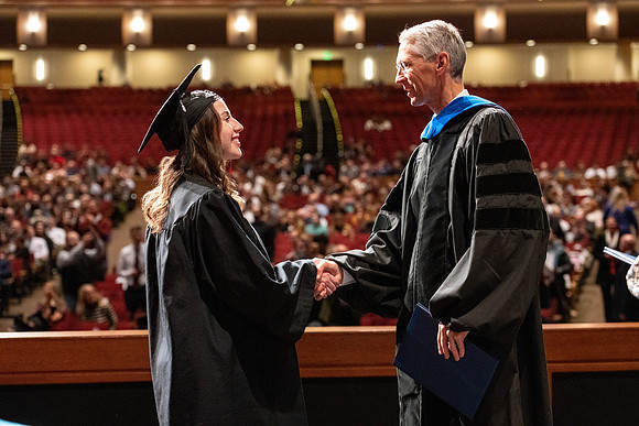 Convocation of the College of Education and Human Development in the I-Center.
