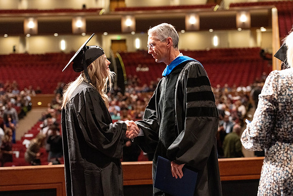 Convocation of the College of Education and Human Development in the I-Center.