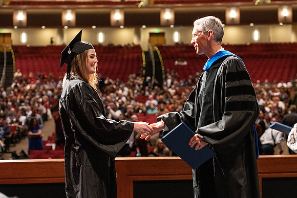 Convocation of the College of Education and Human Development in the I-Center.