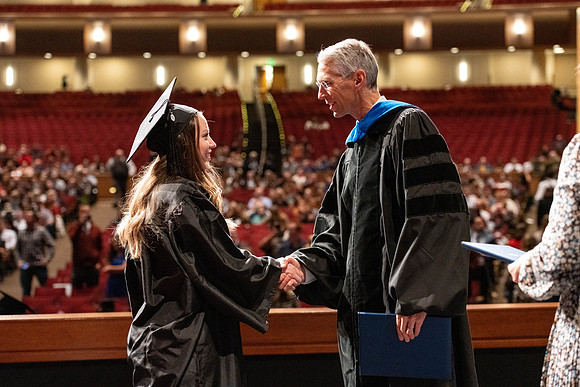 Convocation of the College of Education and Human Development in the I-Center.