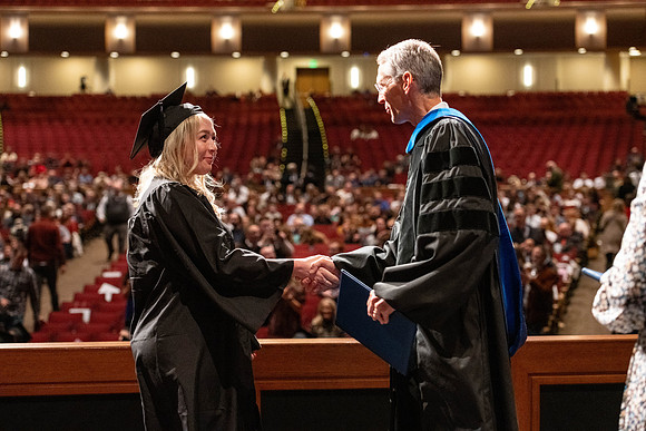 Convocation of the College of Education and Human Development in the I-Center.