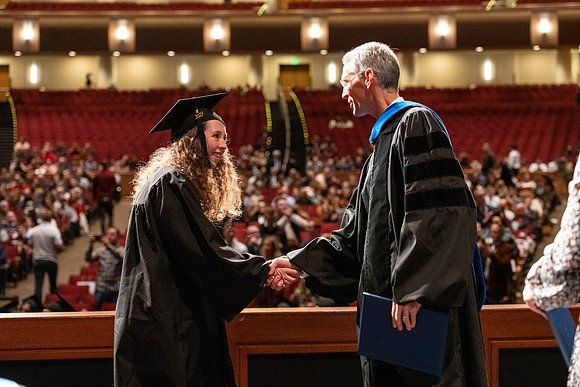 Convocation of the College of Education and Human Development in the I-Center.