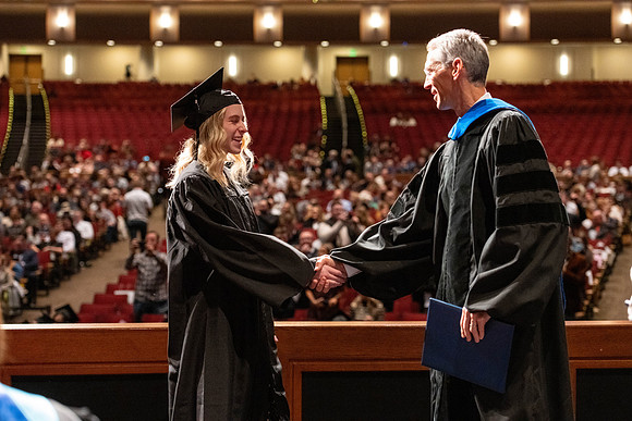 Convocation of the College of Education and Human Development in the I-Center.