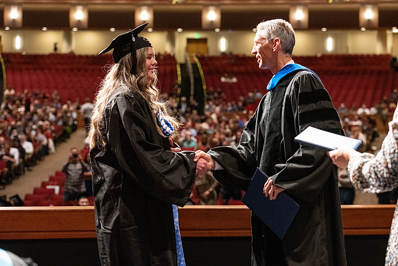 Convocation of the College of Education and Human Development in the I-Center.