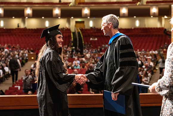 Convocation of the College of Education and Human Development in the I-Center.