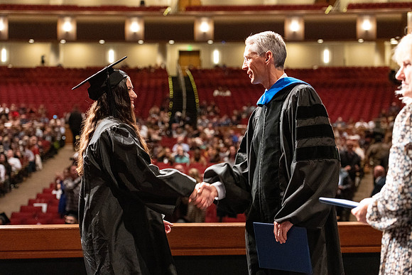 Convocation of the College of Education and Human Development in the I-Center.
