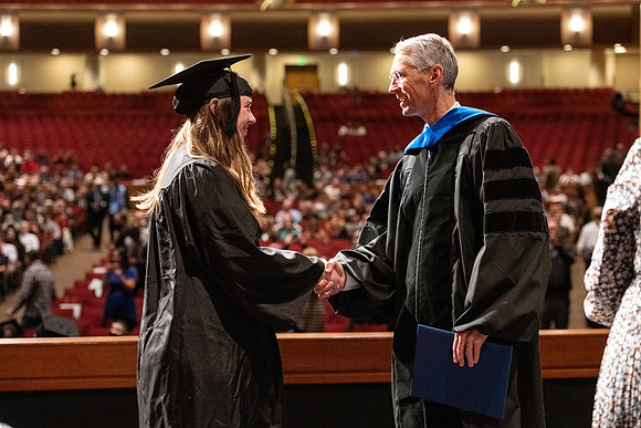 Convocation of the College of Education and Human Development in the I-Center.