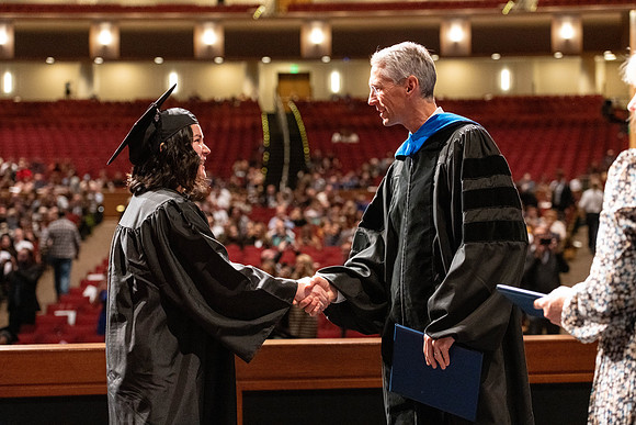 Convocation of the College of Education and Human Development in the I-Center.