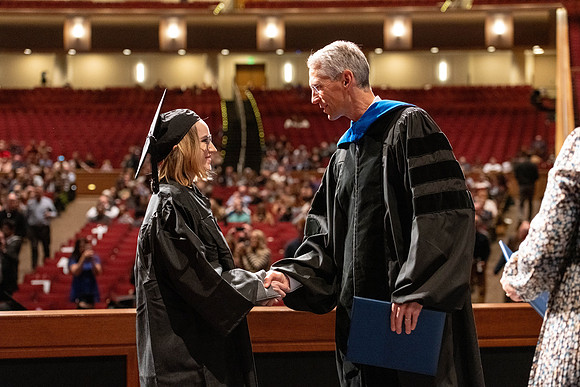 Convocation of the College of Education and Human Development in the I-Center.