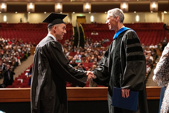 Convocation of the College of Education and Human Development in the I-Center.