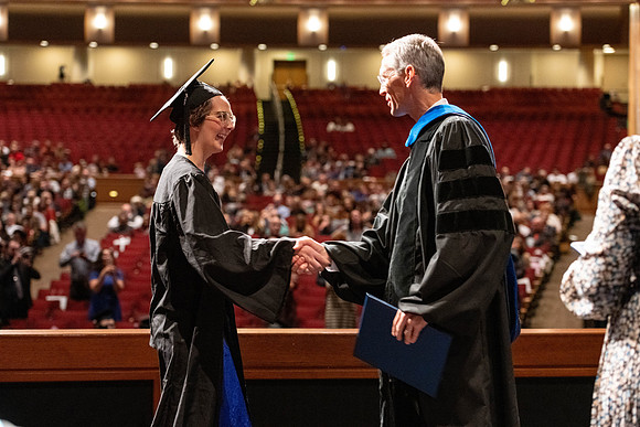 Convocation of the College of Education and Human Development in the I-Center.