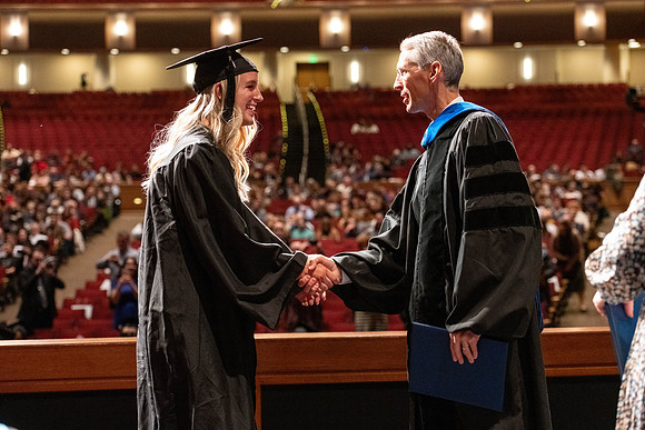 Convocation of the College of Education and Human Development in the I-Center.